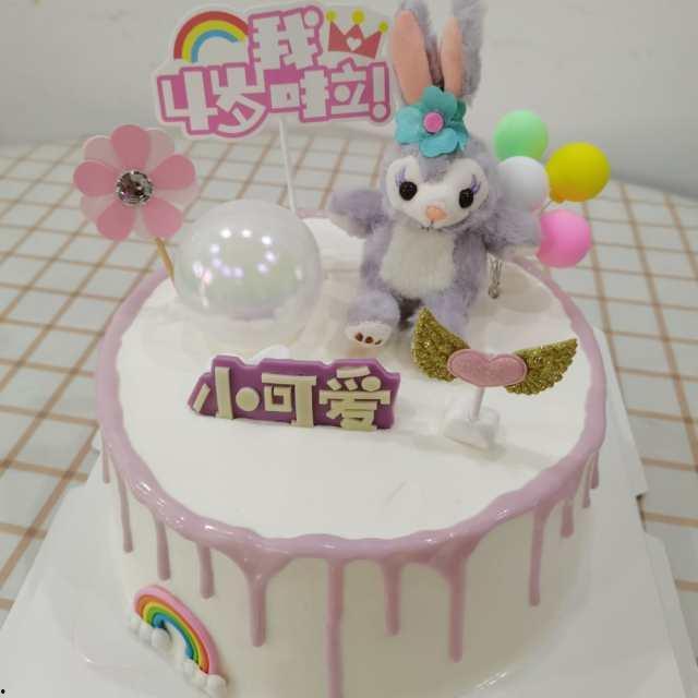 明星孩子生日蛋糕